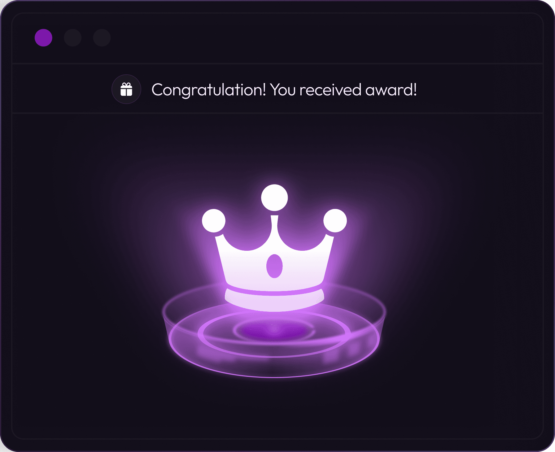 Telegram app integrations with an entertainment and gaming platform