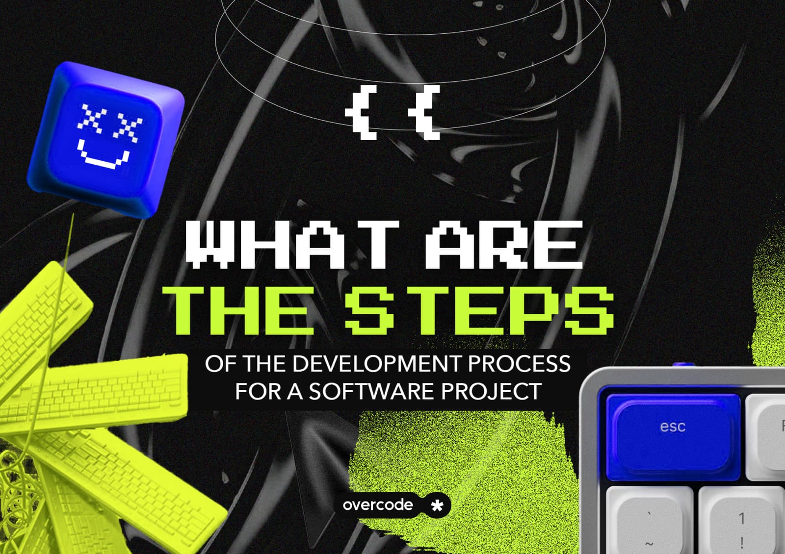 What are the steps of the development process for a software project?